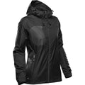 Black - Side - Stormtech Womens-Ladies Olympia Soft Shell Jacket