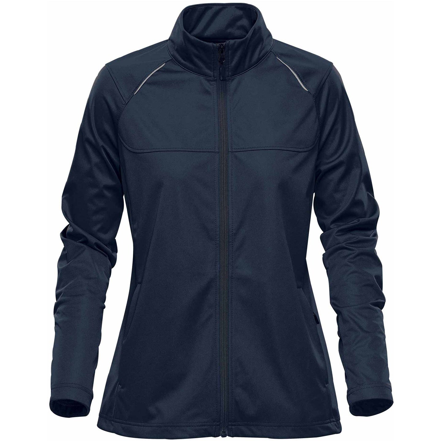 Navy - Front - Stormtech Womens-Ladies Greenwich Lightweight Soft Shell Jacket