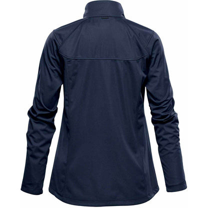 Navy - Back - Stormtech Womens-Ladies Greenwich Lightweight Soft Shell Jacket