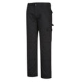 Black - Side - Portwest Mens Super Work Trousers