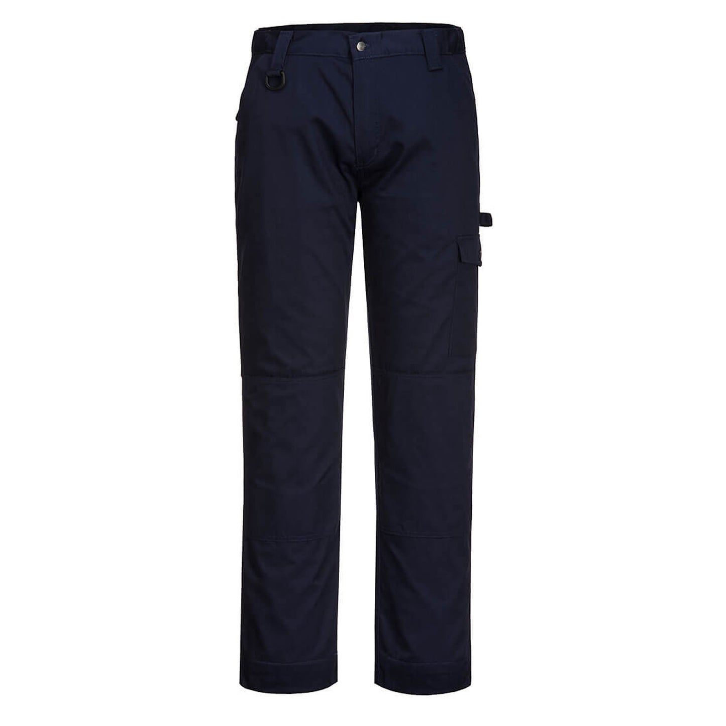 Navy - Front - Portwest Mens Super Work Trousers