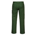 Forest Green - Back - Portwest Mens Super Work Trousers