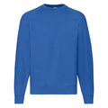 Royal Blue - Front - Fruit Of The Loom Mens Classic 80-20 Raglan Sweatshirt