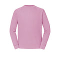 Light Pink - Front - Fruit Of The Loom Mens Classic 80-20 Raglan Sweatshirt