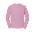 Light Pink - Back - Fruit Of The Loom Mens Classic 80-20 Raglan Sweatshirt