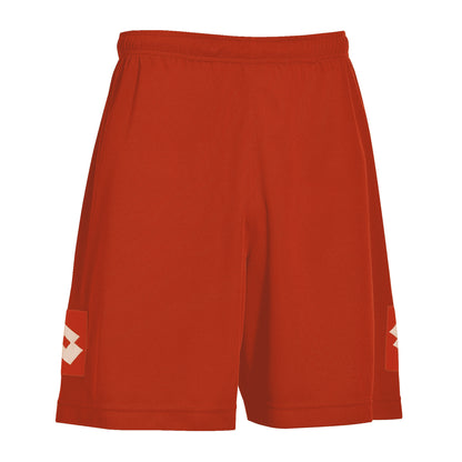 Flame Red - Back - Lotto Mens Football Sports Speed Shorts