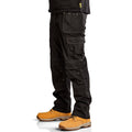 Black - Back - Stanley Mens Huntsville Work Trousers