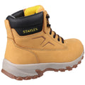 Honey - Side - Stanley Mens Tradesman Leather Safety Boots