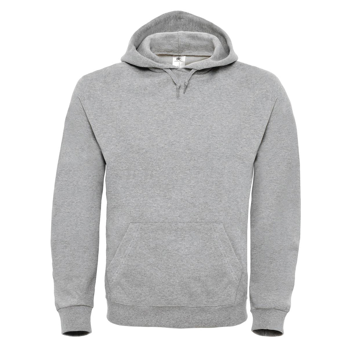 Anthracite - Front - B&C Mens Hooded Hoodie