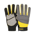 Grey-Black-Yellow - Back - Stanley Unisex Adult Performance Safety Gloves