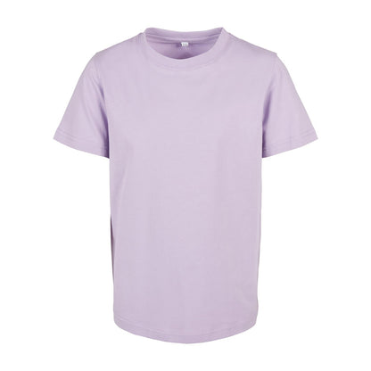 Lilac - Front - Build Your Brand Childrens-Kids Basic 2.0 T-Shirt