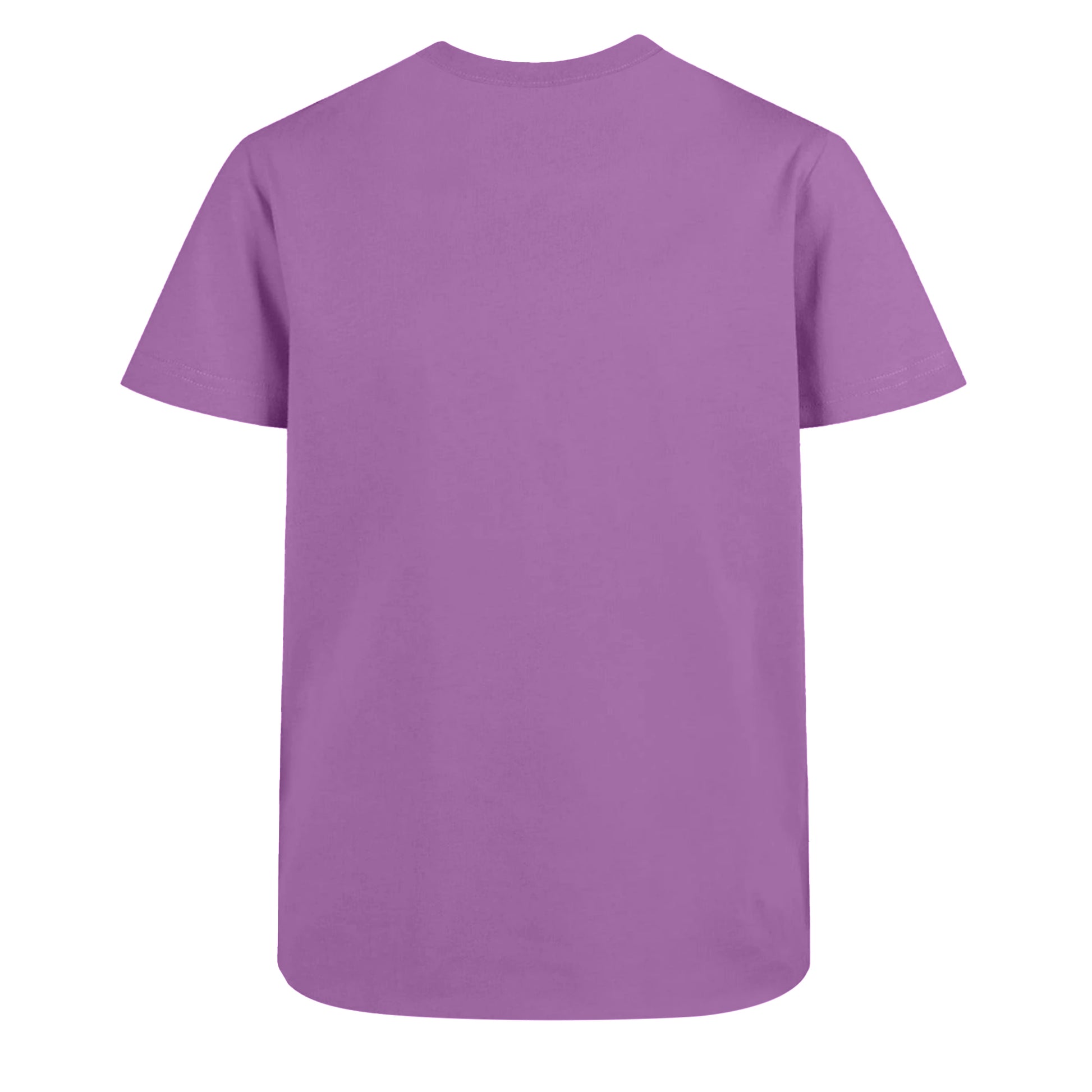 Grape Violet - Back - Build Your Brand Childrens-Kids Basic 2.0 T-Shirt