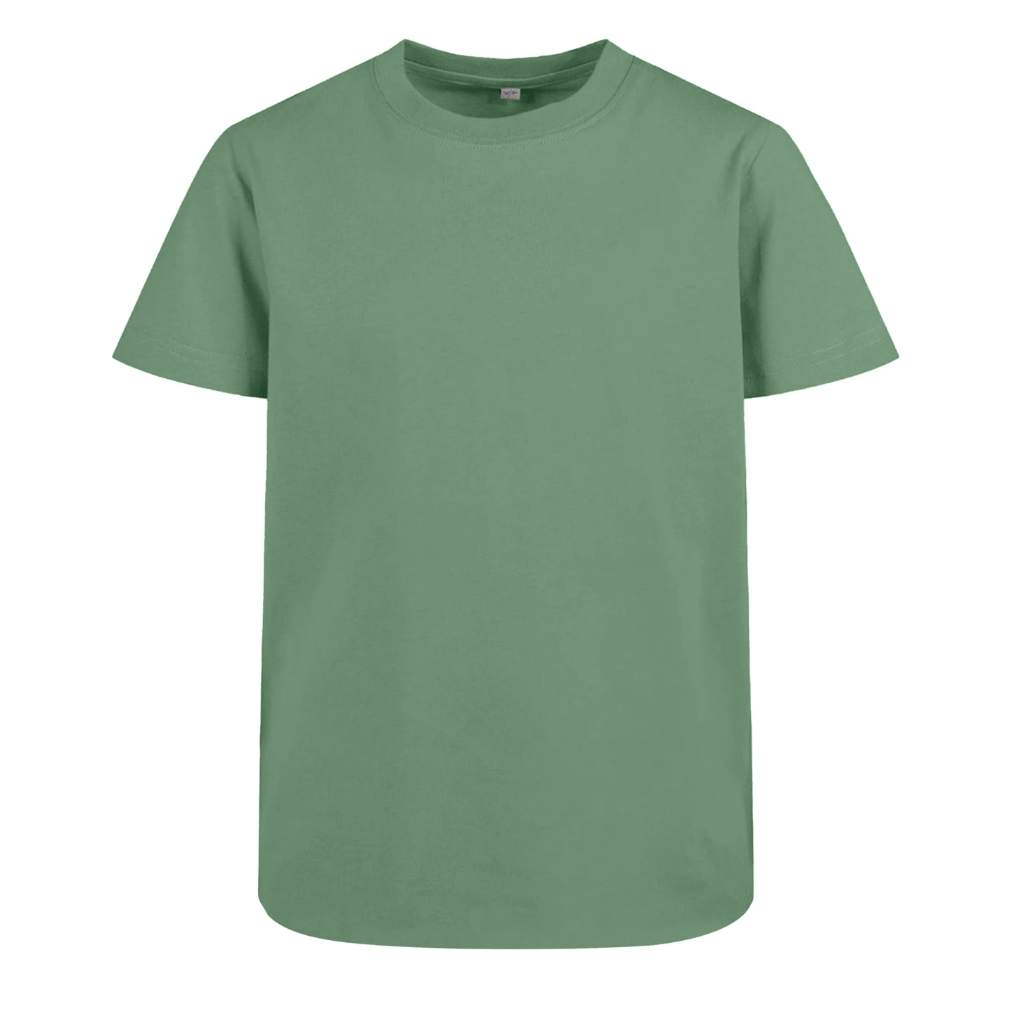 Olive - Front - Build Your Brand Childrens-Kids Basic 2.0 T-Shirt