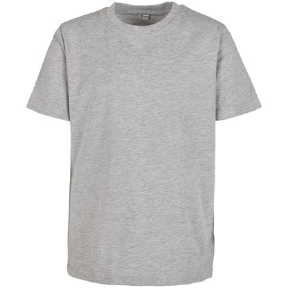 Grey Heather - Front - Build Your Brand Childrens-Kids Basic 2.0 T-Shirt