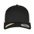 Black-White - Pack Shot - Flexfit Unisex Adult Classics Recycled Two Tone Trucker Cap