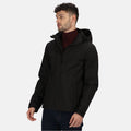 Black - Back - Regatta Mens Venturer Three Layer Soft Shell Jacket