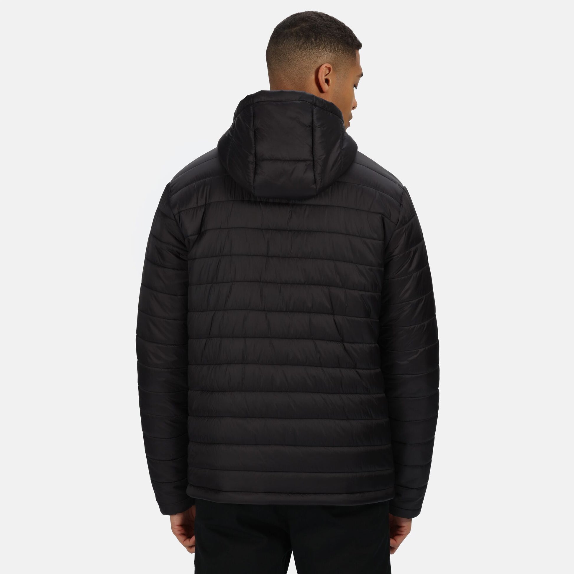 Black - Lifestyle - Regatta Mens Thermogen Powercell 5000 Warmloft Jacket