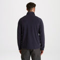 Dark Navy - Close up - Craghoppers Mens Expert Corey 200 Half Zip Fleece Top