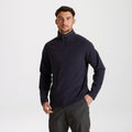 Dark Navy - Pack Shot - Craghoppers Mens Expert Corey 200 Half Zip Fleece Top