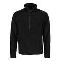 Black - Front - Craghoppers Mens Expert Corey 200 Half Zip Fleece Top