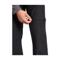Black - Side - Craghoppers Mens Expert Kiwi Convertible Tailored Cargo Trousers