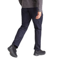 Dark Navy - Side - Craghoppers Mens Expert Kiwi Tailored Cargo Trousers