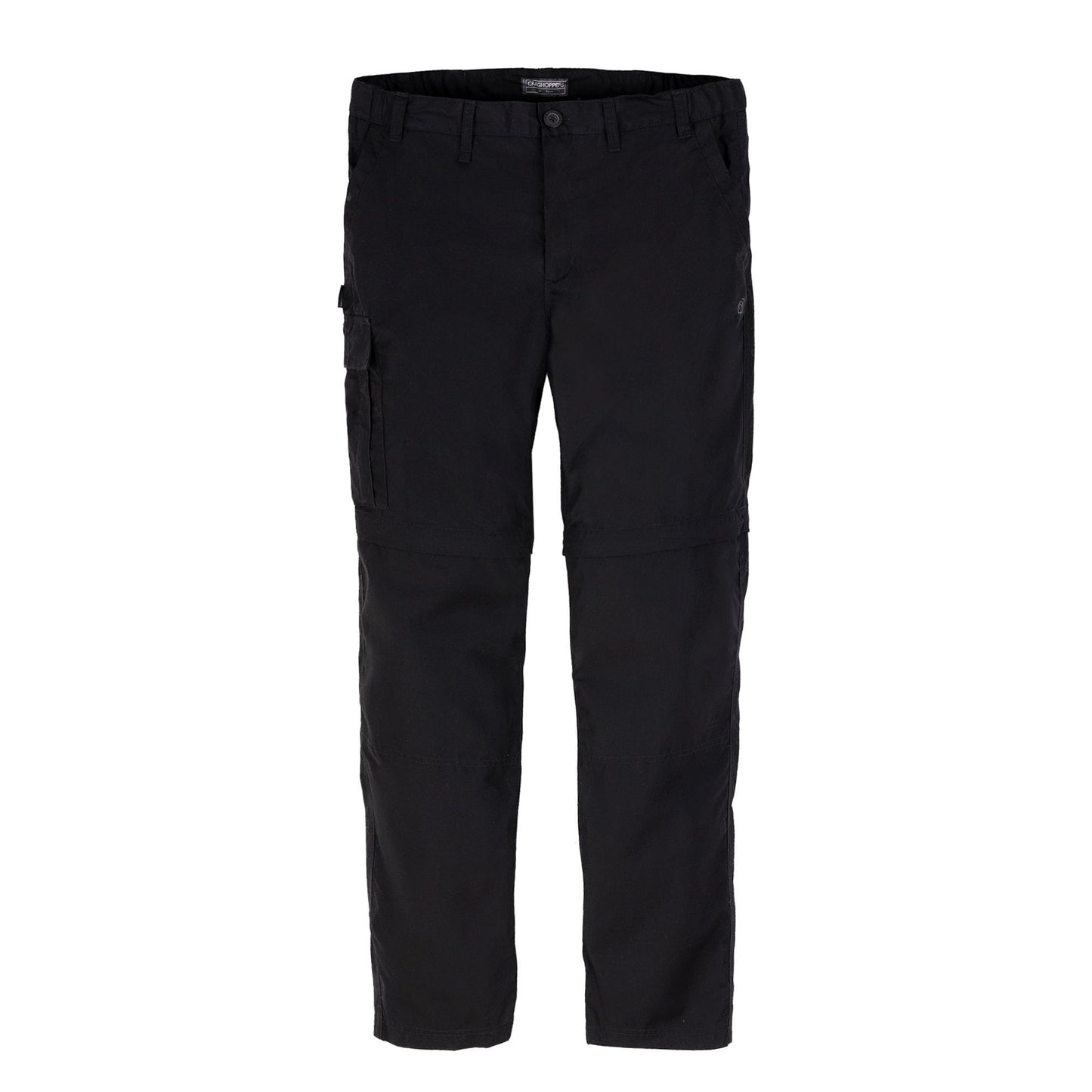 Black - Front - Craghoppers Mens Expert Kiwi Tailored Cargo Trousers