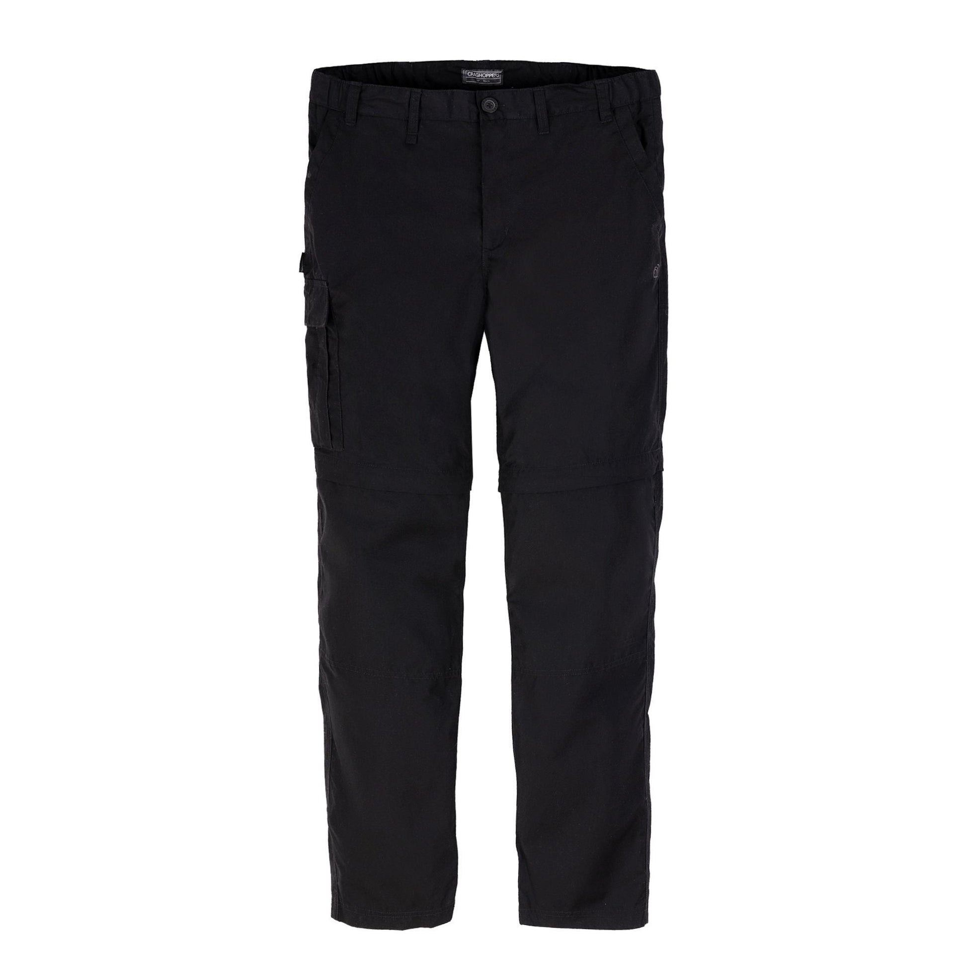 Black - Front - Craghoppers Mens Expert Kiwi Tailored Cargo Trousers