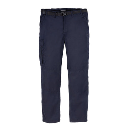 Dark Navy - Front - Craghoppers Mens Expert Kiwi Tailored Cargo Trousers