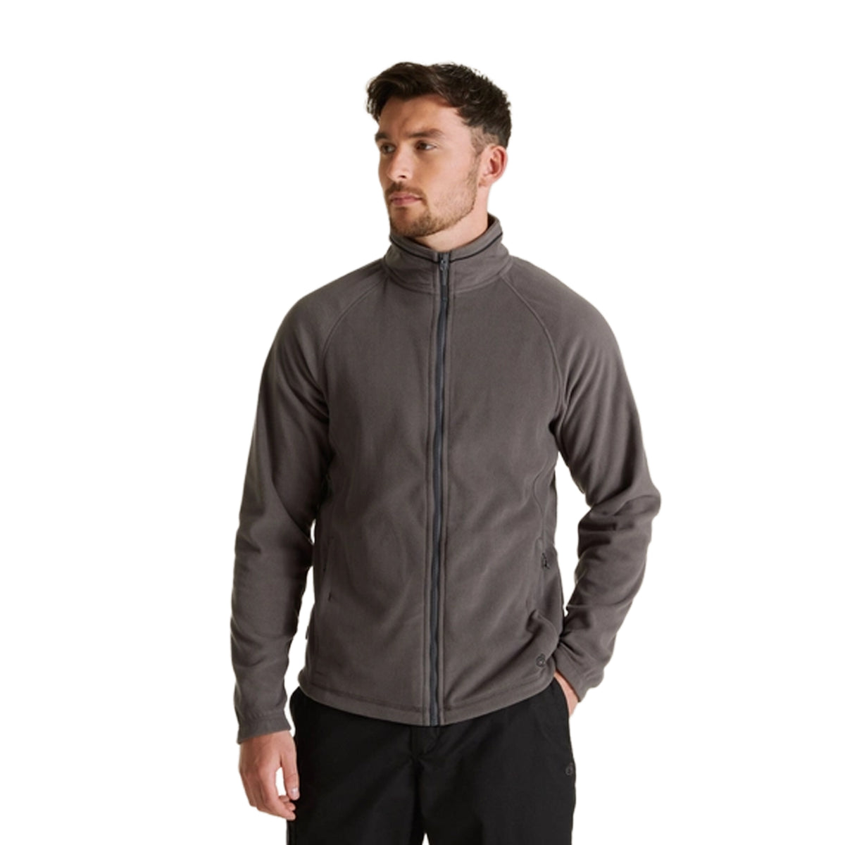 Carbon Grey - Side - Craghoppers Mens Expert Corey 200 Fleece Jacket