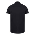 Navy - Back - Henbury Mens Stretch Polo Shirt