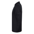 Navy - Side - Henbury Mens Stretch Polo Shirt