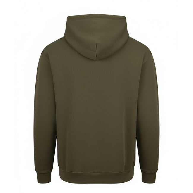 Khaki Green - Back - PRORTX Mens Hoodie