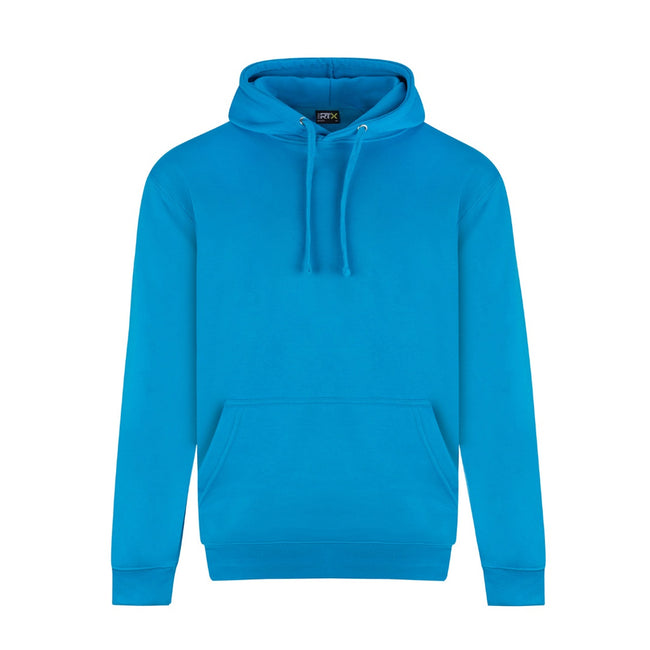 Turquoise Blue - Front - PRORTX Mens Hoodie