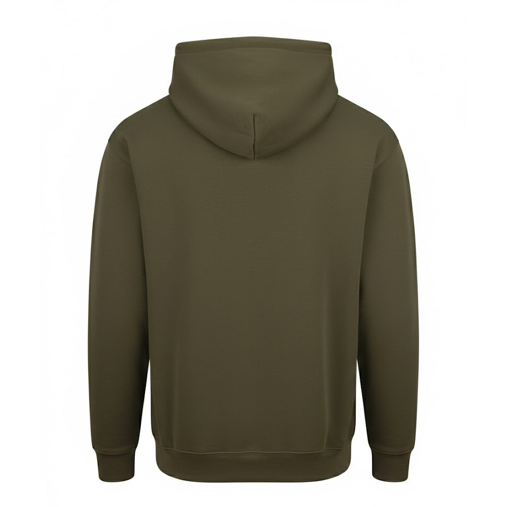Khaki Green - Back - PRORTX Mens Hoodie
