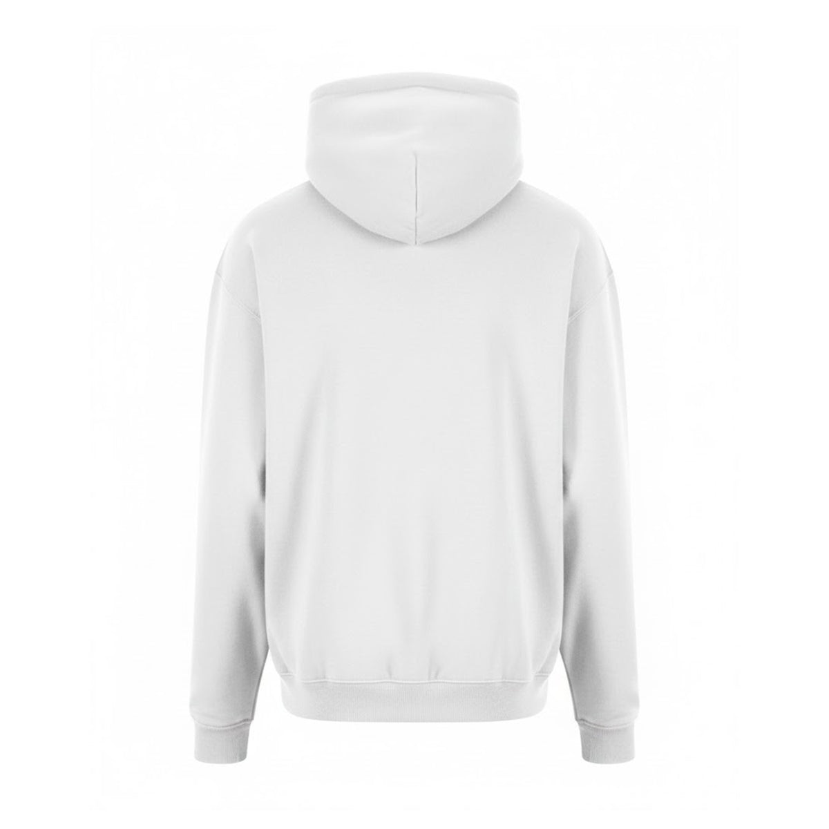 White - Back - PRORTX Mens Hoodie