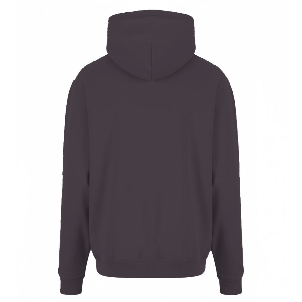 Solid Grey - Back - PRORTX Mens Hoodie