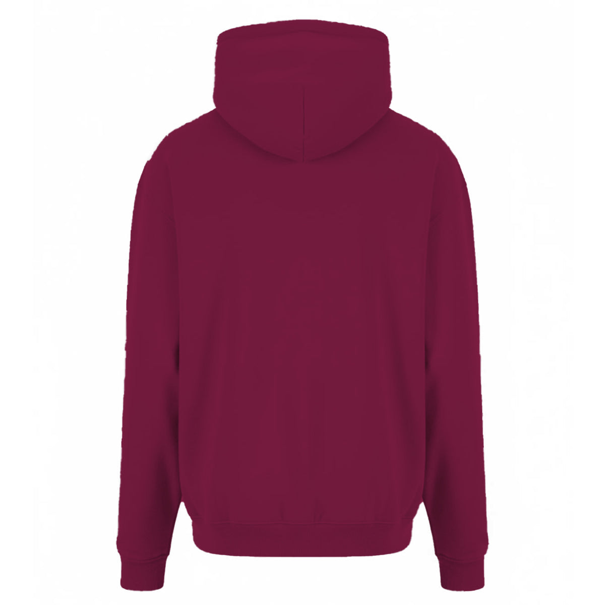 Burgundy - Back - PRORTX Mens Hoodie