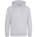 Heather Grey - Front - Awdis Mens Just Hoods Heather Organic Hoodie