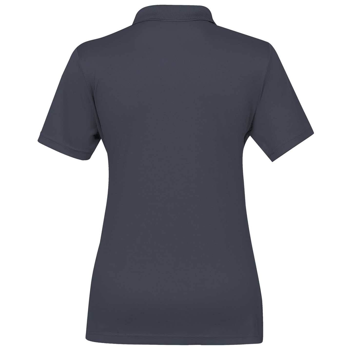 Navy - Back - Stormtech Womens-Ladies Eclipse Pique Polo Shirt