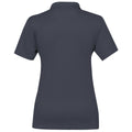 Navy - Back - Stormtech Womens-Ladies Eclipse Pique Polo Shirt