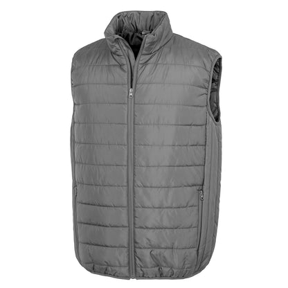 Grey - Front - Result Mens Promo Body Warmer