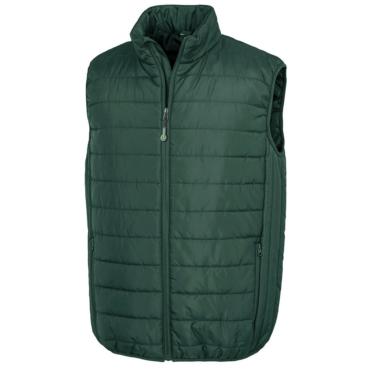 Bottle Green - Front - Result Mens Promo Body Warmer