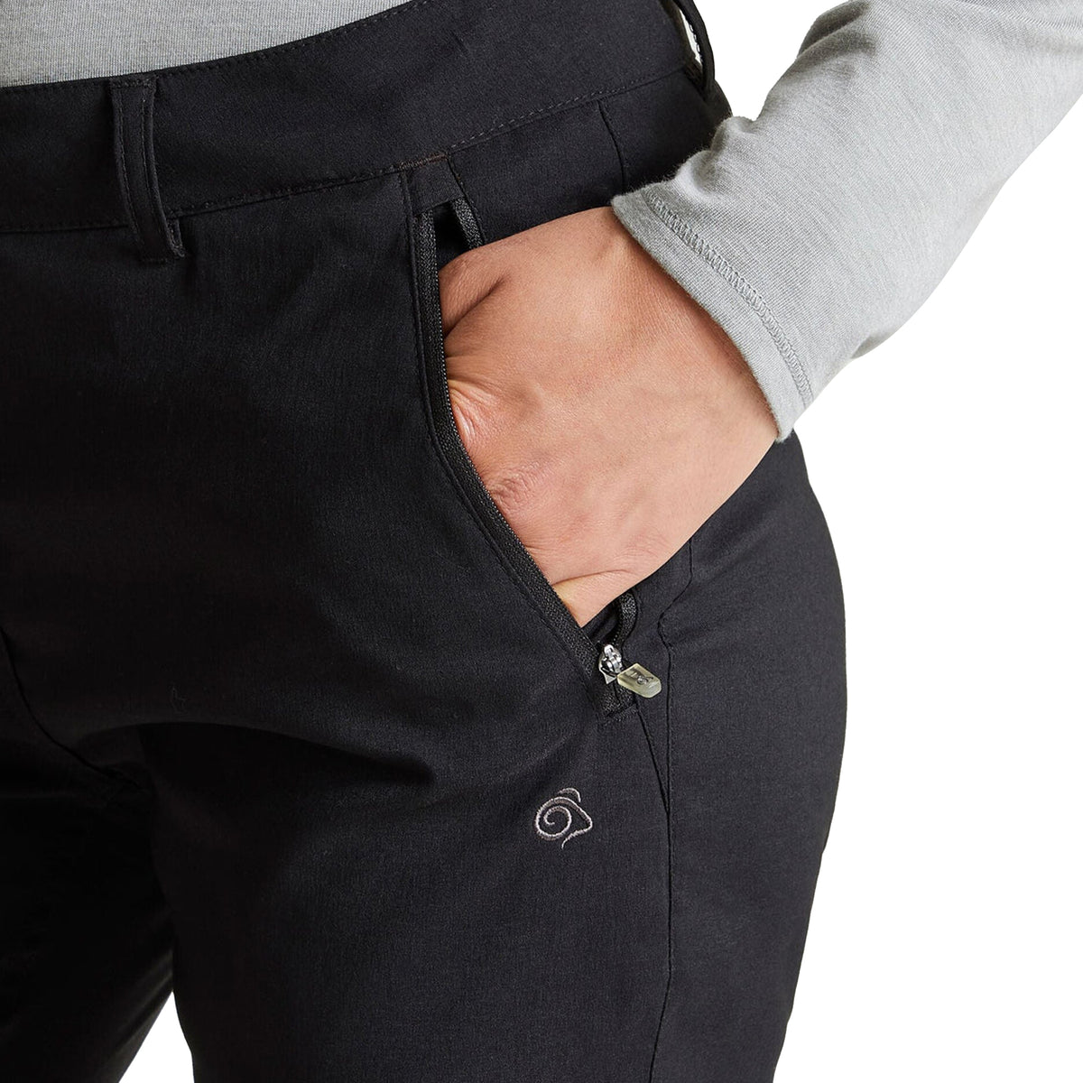 Black - Lifestyle - Craghoppers Womens-Ladies Kiwi Pro Stretch Trousers