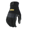 Black - Front - Stanley Unisex Adult Leather Palm Safety Gloves