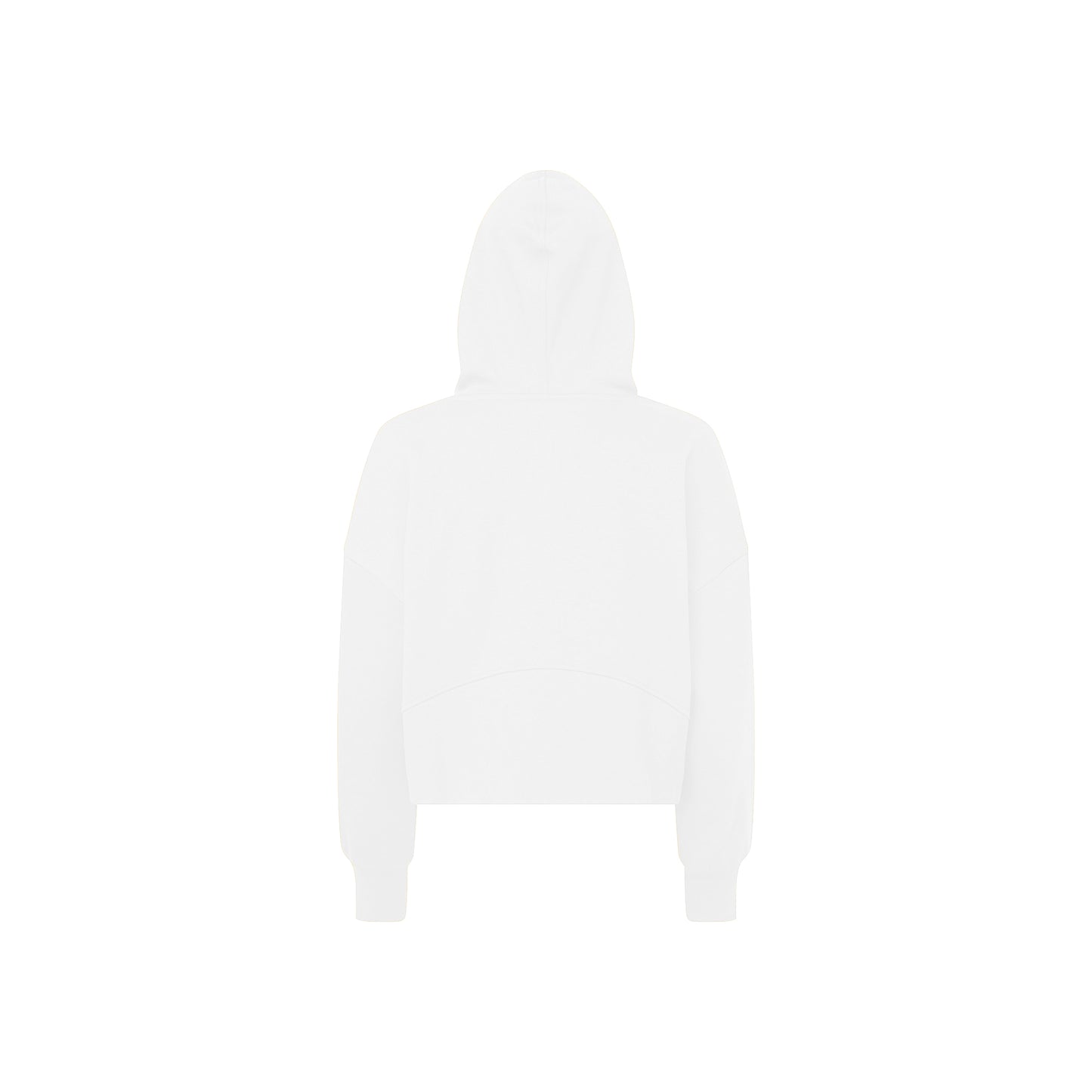 White - Back - TriDri Womens-Ladies Half Zip Hoodie