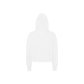 White - Back - TriDri Womens-Ladies Half Zip Hoodie