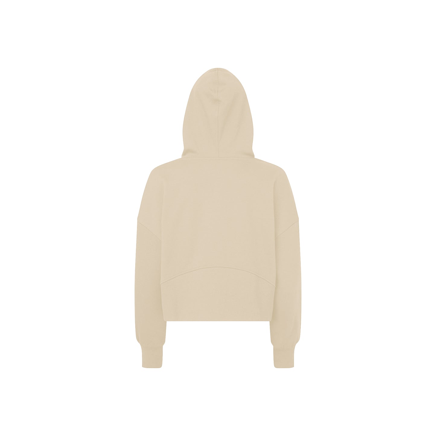 Nude - Back - TriDri Womens-Ladies Half Zip Hoodie