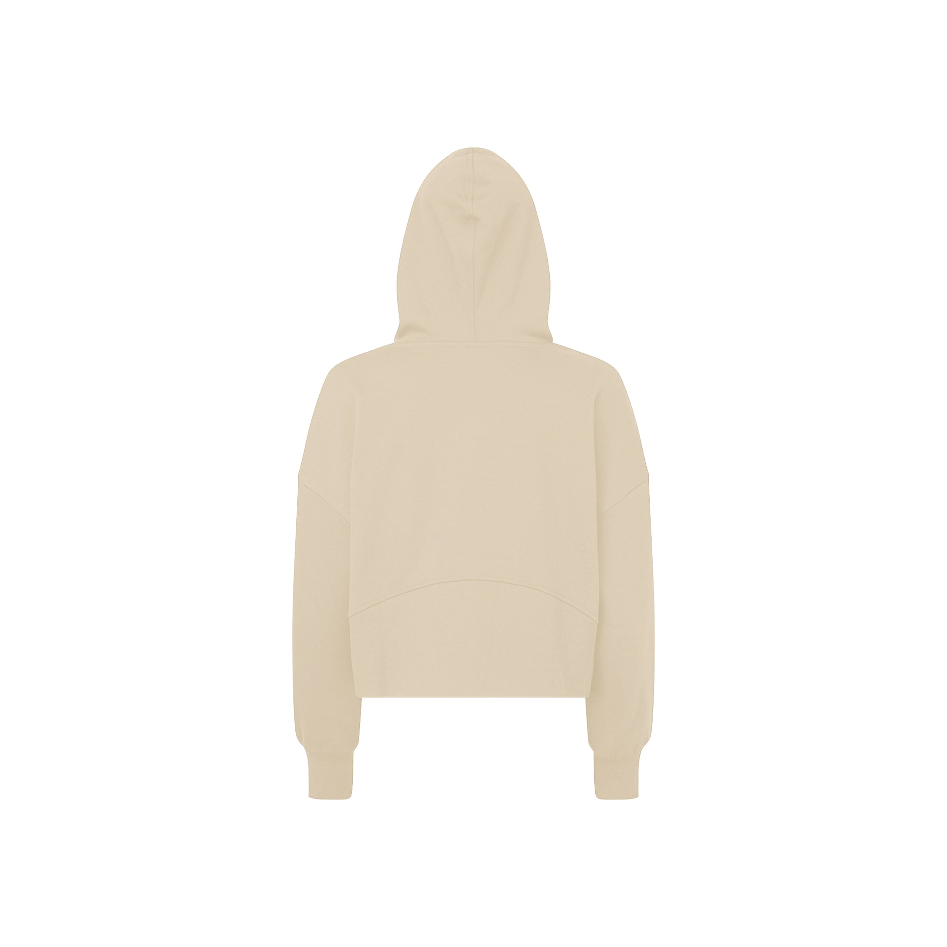 Nude - Back - TriDri Womens-Ladies Half Zip Hoodie