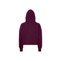 Mulberry - Back - TriDri Womens-Ladies Half Zip Hoodie